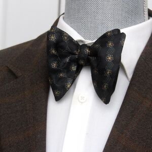 Camellucci Mens Self-tied Bow Tie Silk‎ Big Butterfly Bowtie S547